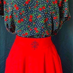 Vintage ILGWU Wool Skirt